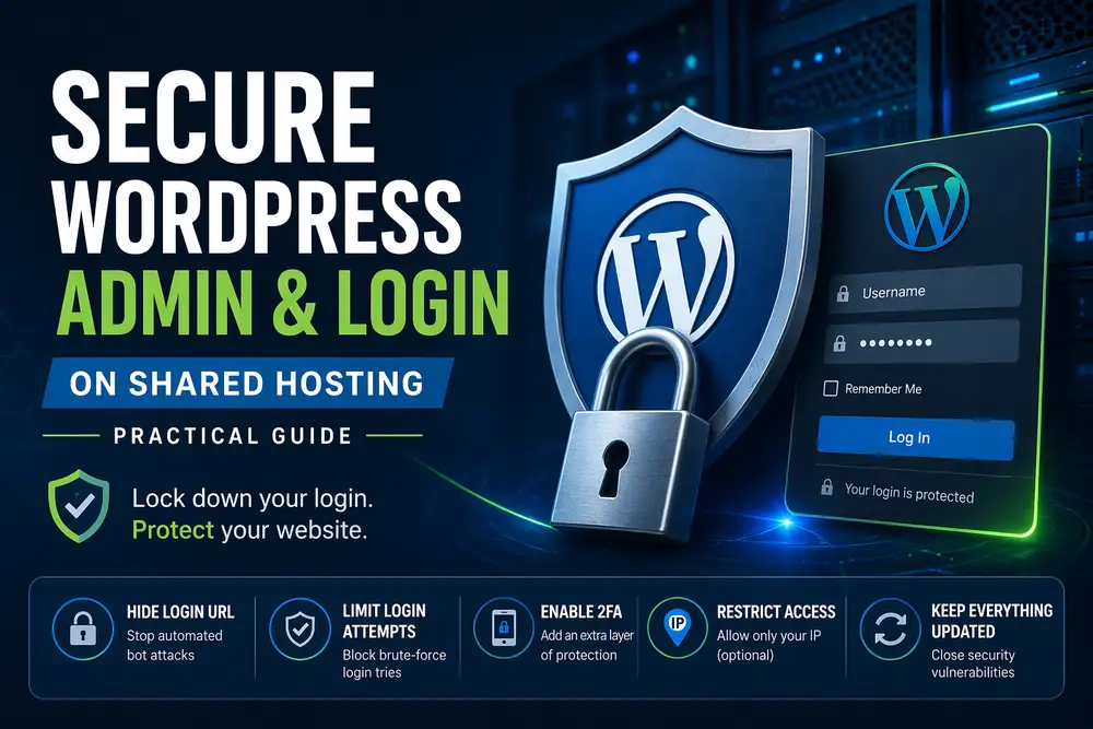 Securing WordPress login and admin pages (featured image)